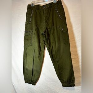 Boss by IG Design Pants Cargo Army Green 90s Y2K Size 13
